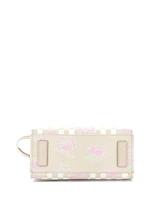Pre-Owned Versace Small La Medusa Tote Floral Canvas
