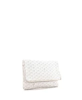 Pre-Owned Goyard Saint Marie Clutch Coated Canvas
