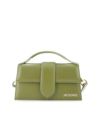 Pre-Owned Jacquemus Le Grand Bambino Flap Bag Leather