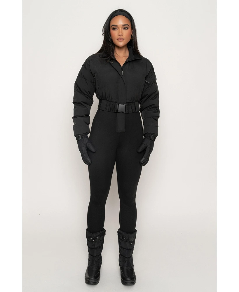 Jluxlabel Women's Motion Nylon Jumpsuit