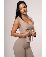 Jluxlabel Women's Active Crop Top