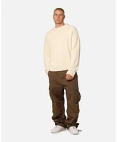 Xxiii Men's Crew Neck Fluffy Sweater