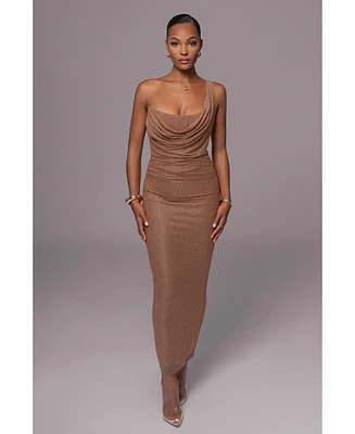 Jluxlabel Women's Hot Fix Krishna Maxi Dress