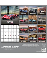 2026 Dream Cars Wall Calendar