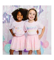 Sweet Wink Baby Girls Birthday Cutie Short Sleeve T-Shirt