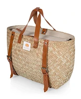 Beach State Hermosa Woven Beach Cooler Tote Bag