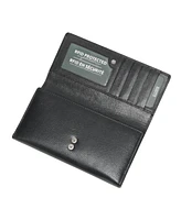 Ladies Large Clutch Wallet w/ Removable Checkbook
