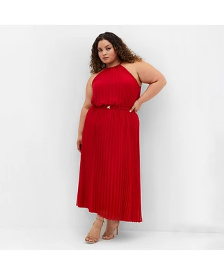 City Chic Plus Ruby Midi Dress