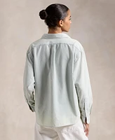 Polo Ralph Lauren Women's Cropped Boxy Chambray Shirt