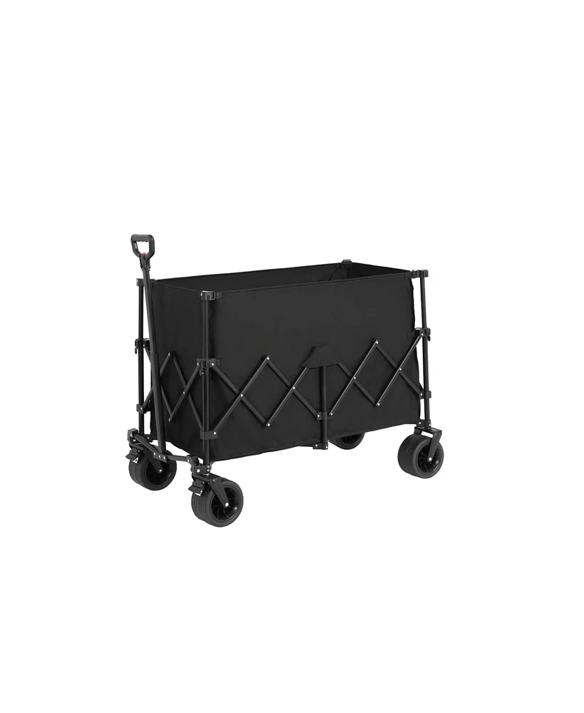 Collapsible Beach Wagon with Big Wheels