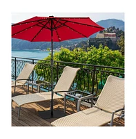 40 lbs Square Umbrella Base Stand with for Backyard Patio