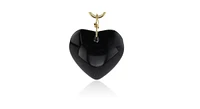 Glass Heart Earring
