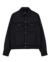 Members Only Men's Soft Shell Shirt Jacket