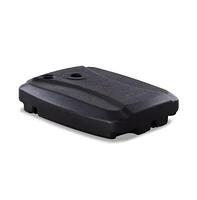 60L Plastic Weighted Fill Water Sand Wheel Patio Umbrella Base