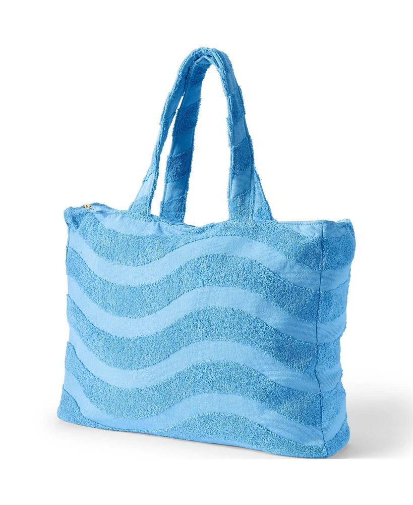 Lands' End Terry Beach Tote