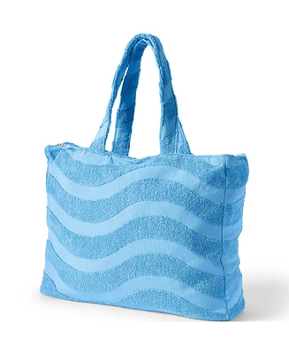 Lands' End Terry Beach Tote