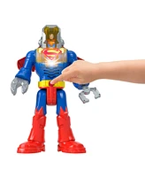 Imaginext Dc Super Friends Superman Insider Exo Suit Robot, 6 Pieces
