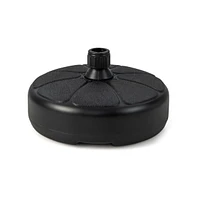 27 lbs Fillable Round Umbrella Base Stand for Yard Garden Poolside