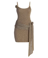 Jluxlabel Women's Golden Dusk Sequin Dress