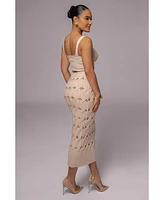 Jluxlabel Women's Morgan Knit Maxi Skirt