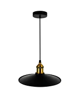 Cwi Lighting 9" Metal Brave 1 Mini Pendant