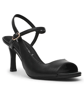 Anne Klein Women's Jessica Peep Toe Dress Sandals