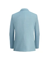 Elie Balleh Big Boys Blue Slim Fit Classic Blazer