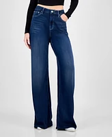 Guess Women's Bellflower Wide-Leg Jeans