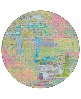 Addison Chantille Machine Washable ACN1342 8'x8' Round Area Rug