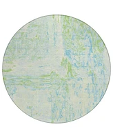 Addison Chantille Machine Washable ACN1352 8'x8' Round Area Rug