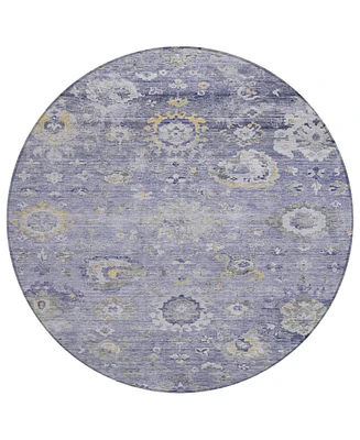Addison Chantille Machine Washable ACN1372 8'x8' Round Area Rug
