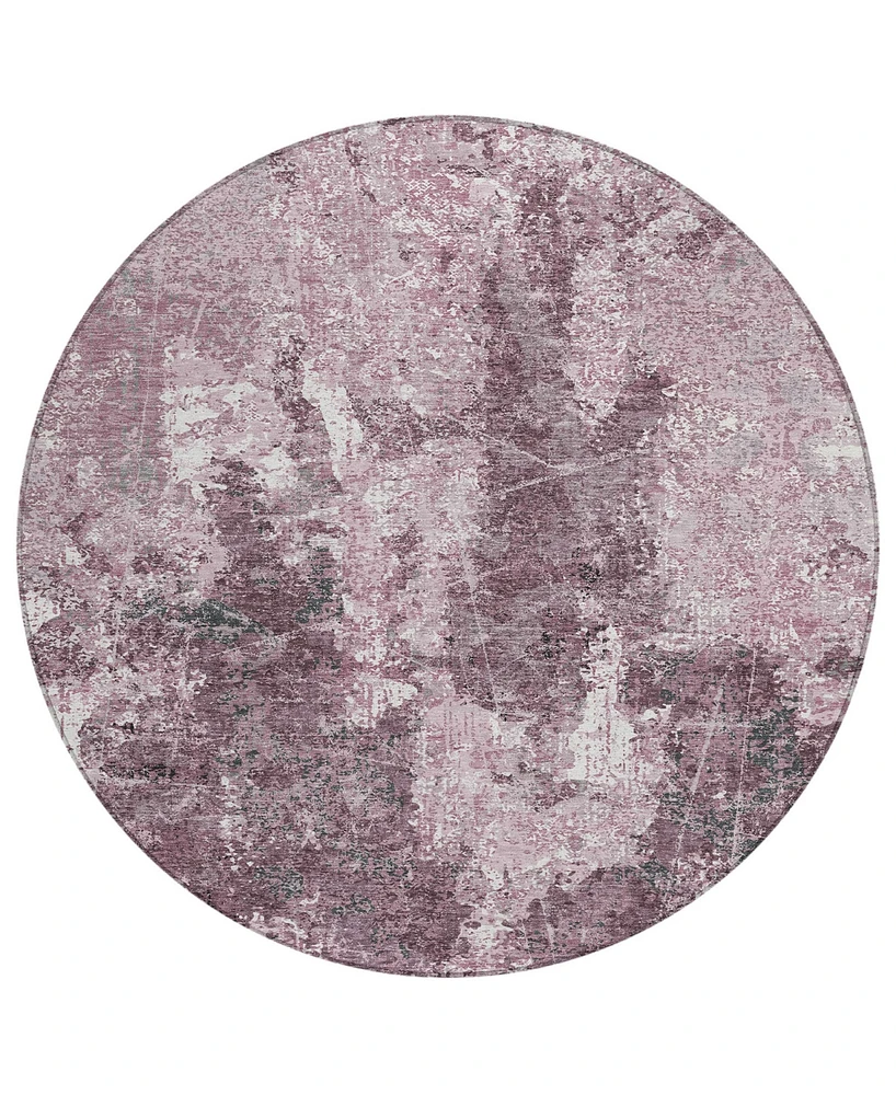 Addison Chantille Machine Washable ACN1392 8'x8' Round Area Rug