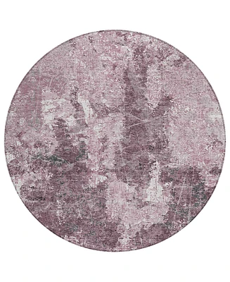 Addison Chantille Machine Washable ACN1392 8'x8' Round Area Rug