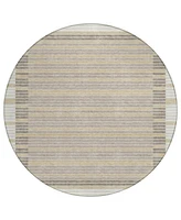 Addison Chantille Machine Washable ACN1402 8'x8' Round Area Rug