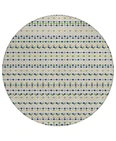 Addison Chantille Machine Washable ACN1412 8'x8' Round Area Rug