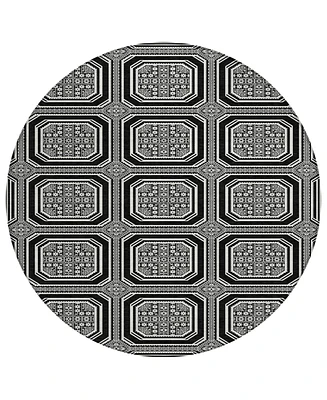 Addison Chantille Machine Washable ACN1452 8'x8' Round Area Rug