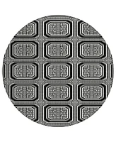 Addison Chantille Machine Washable ACN1452 8'x8' Round Area Rug