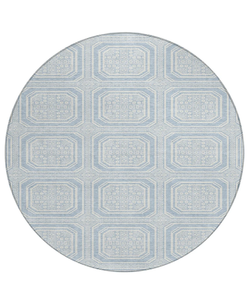 Addison Chantille Machine Washable ACN1462 8'x8' Round Area Rug