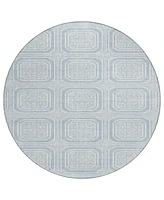 Addison Chantille Machine Washable ACN1462 8'x8' Round Area Rug