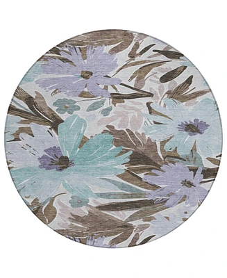 Addison Chantille Machine Washable ACN1486 8'x8' Round Area Rug