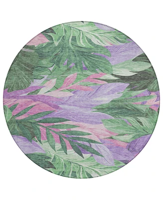 Addison Chantille Machine Washable ACN1496 8'x8' Round Area Rug