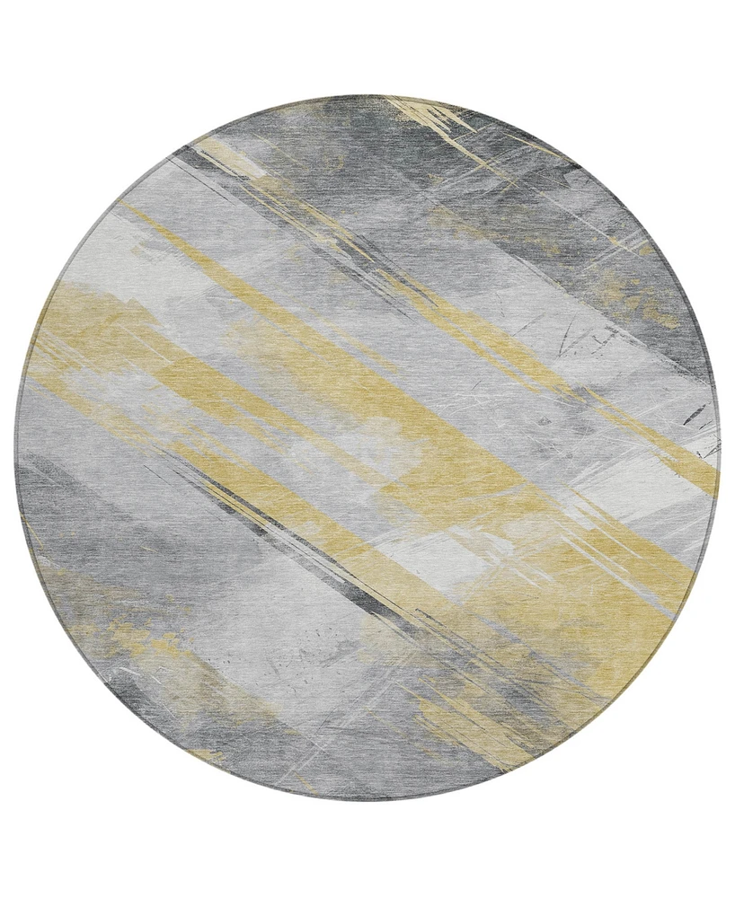 Addison Chantille Machine Washable ACN1536 8'x8' Round Area Rug