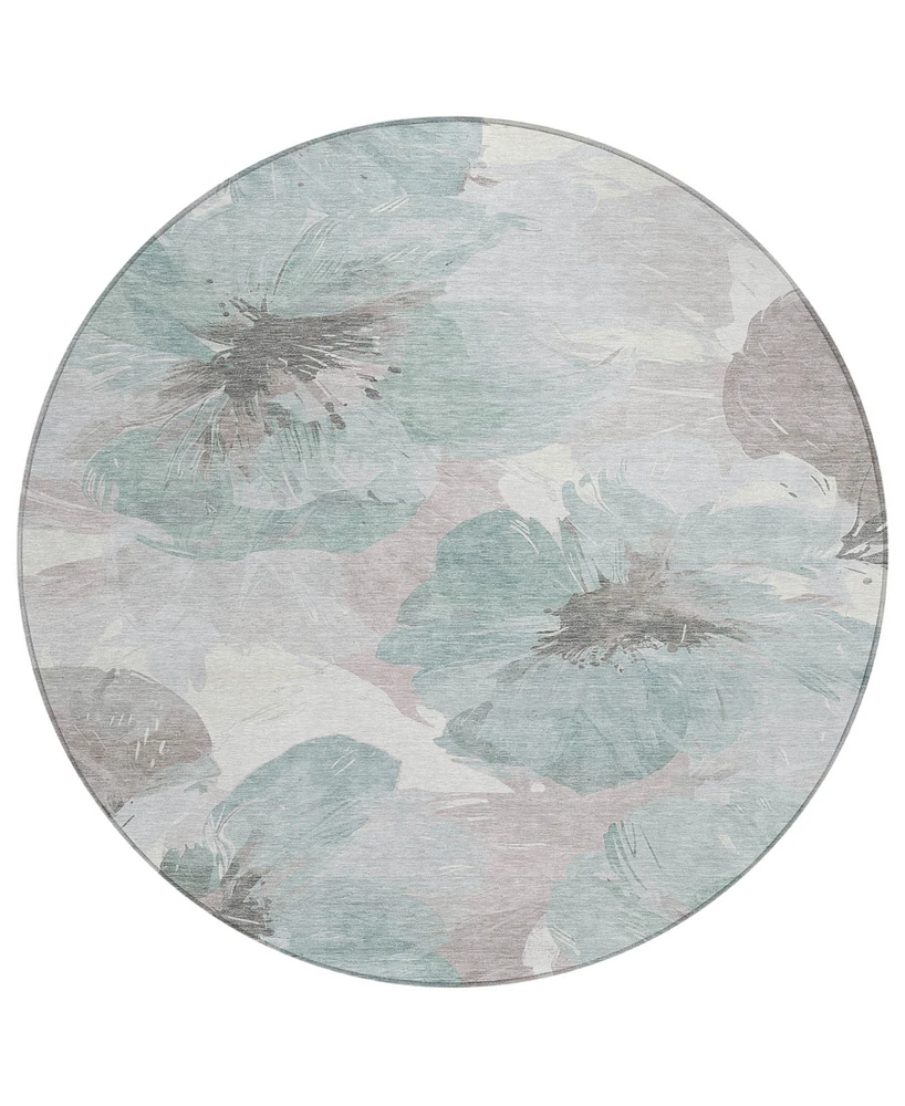 Addison Chantille Machine Washable ACN1557 8'x8' Round Area Rug