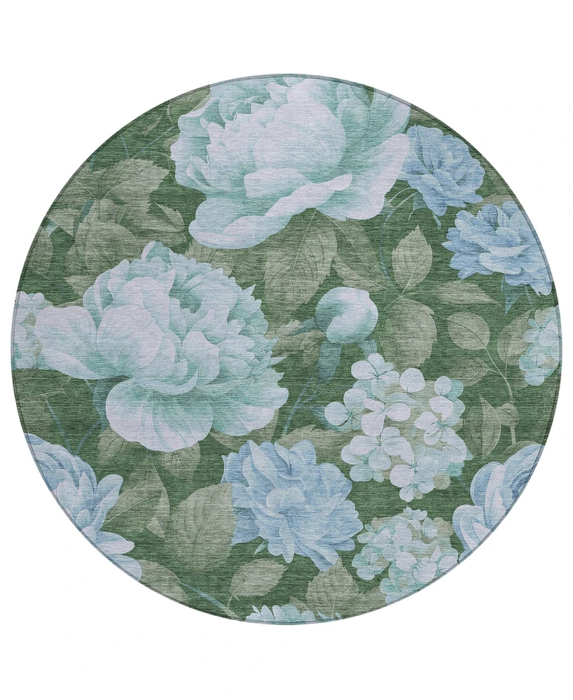 Addison Chantille Machine Washable ACN1566 8'x8' Round Area Rug