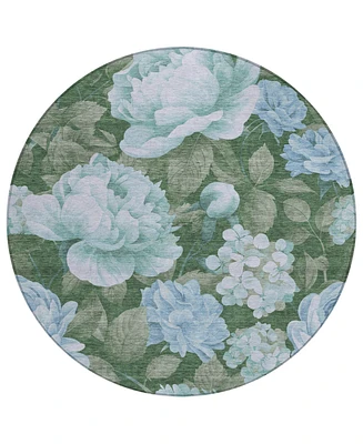 Addison Chantille Machine Washable ACN1566 8'x8' Round Area Rug