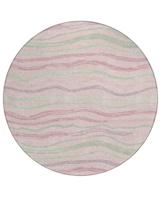 Addison Chantille Machine Washable ACN1586 8'x8' Round Area Rug