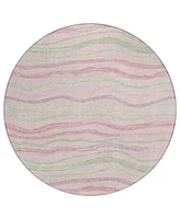 Addison Chantille Machine Washable ACN1586 8'x8' Round Area Rug