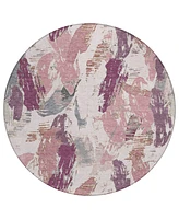 Addison Chantille Machine Washable ACN1597 8'x8' Round Area Rug