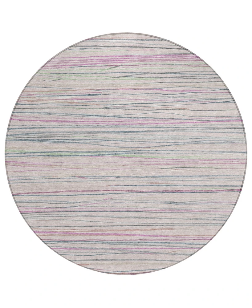 Addison Chantille Machine Washable ACN1607 8'x8' Round Area Rug