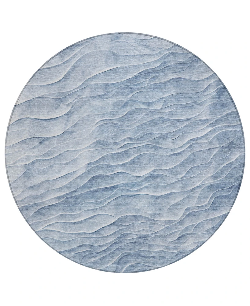 Addison Chantille Machine Washable ACN1616 8'x8' Round Area Rug
